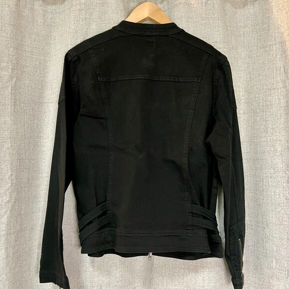 JAG Black Zipper Moto Jacket - Picture 7 of 9